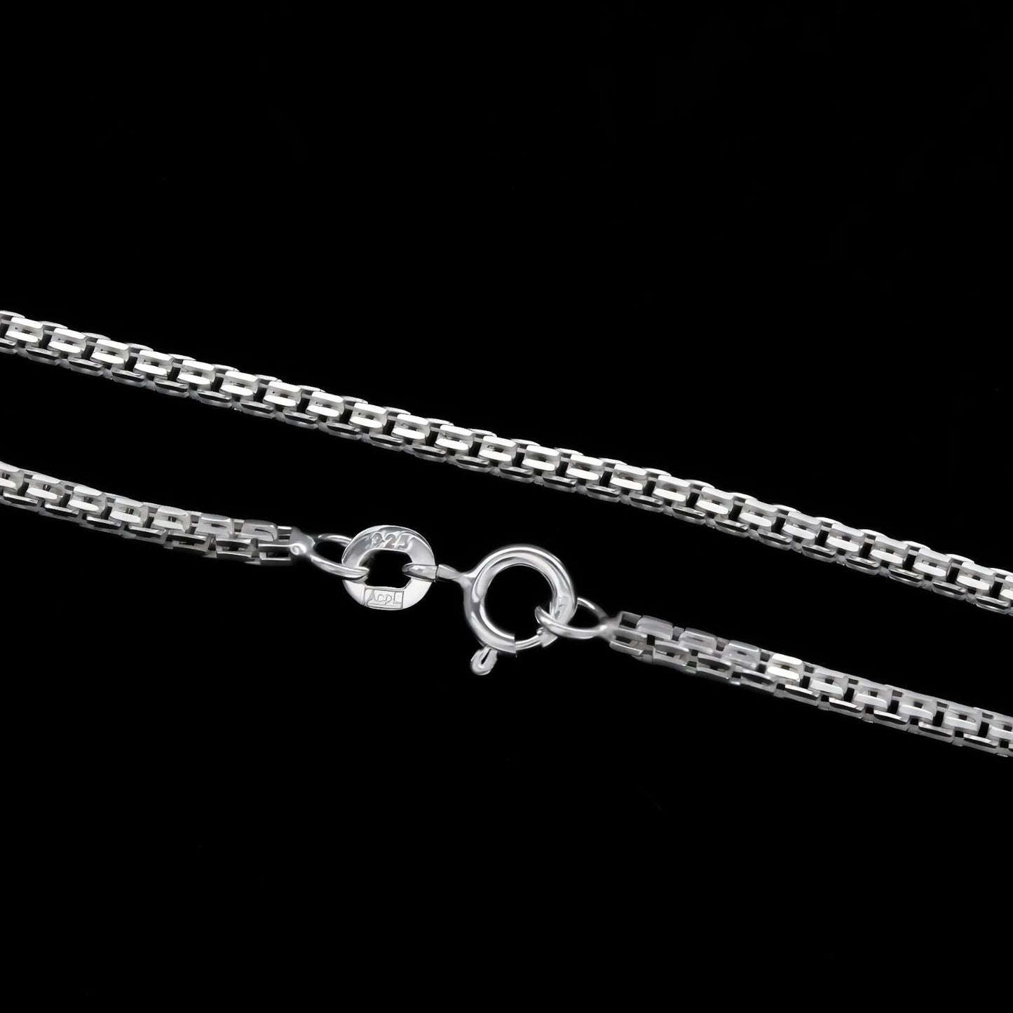 925 Sterling Silver Unisex beach wear gifting jewelery Neck Chain 18"