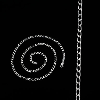 925 Sterling Silver Excellent gifting Unisex Cuban Neck Chain 20"