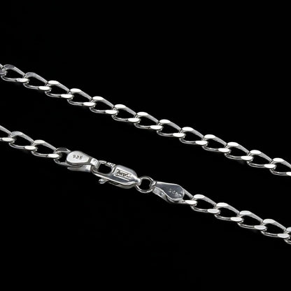 925 Sterling Silver Excellent gifting Unisex Cuban Neck Chain 20"