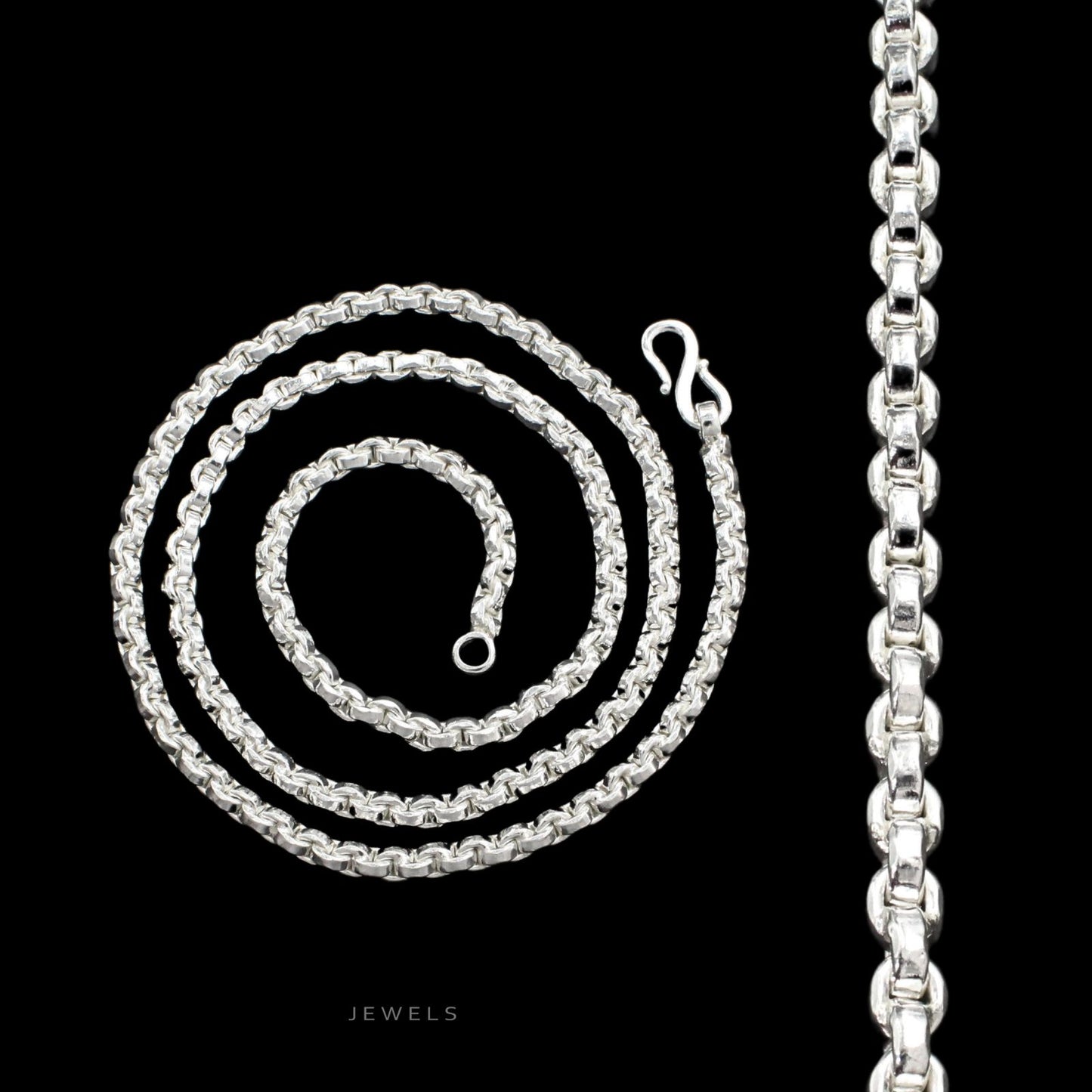 Pure 999 Silver Chain for Astrology