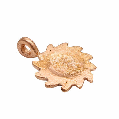 Pure Copper Surya (Sun) Pendant – Lal Kitab Astrology Remedy for Energy, Confidence & Success | Handcrafted Solid Copper