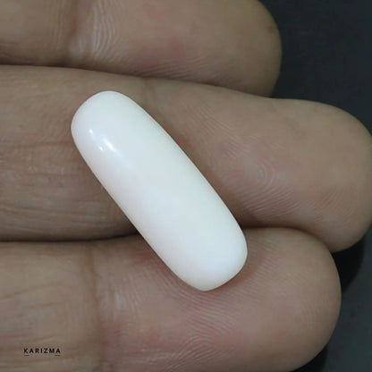 7.50Ct Natural White Coral Moonga Astrology Rashi Gemstone