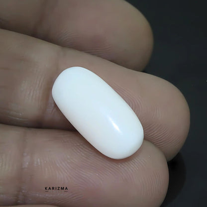 7.40Ct Natural White Coral Moonga Astrology Rashi Gemstone