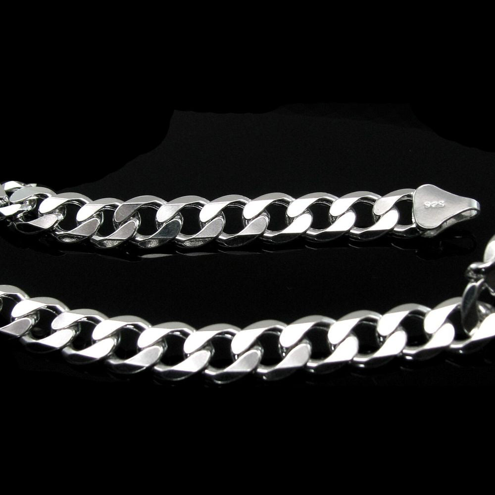 Solid 925 Sterling Silver Men's Neck Chain 20&quot;