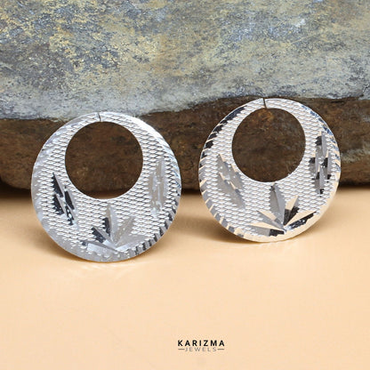 Real Silver Nattiyan (Nanti) men women earring