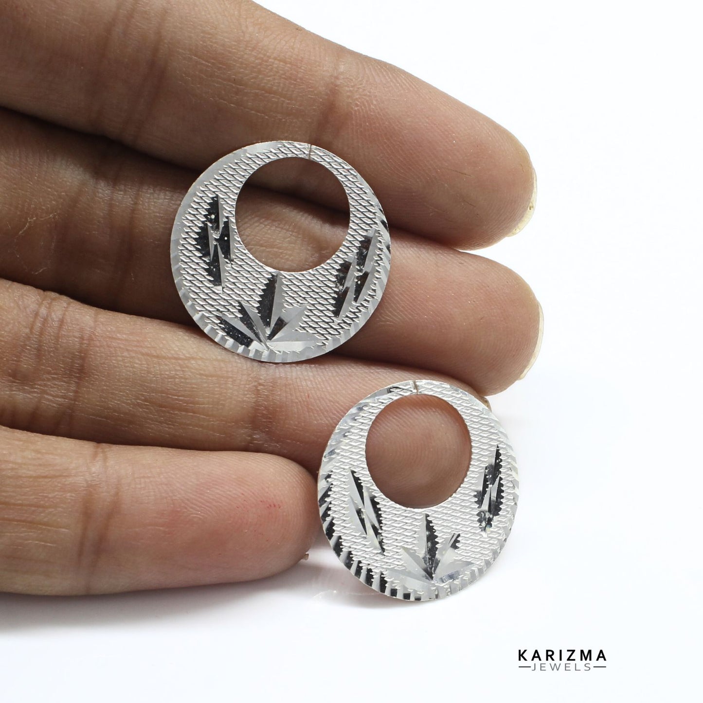 Real Silver Nattiyan (Nanti) men women earring