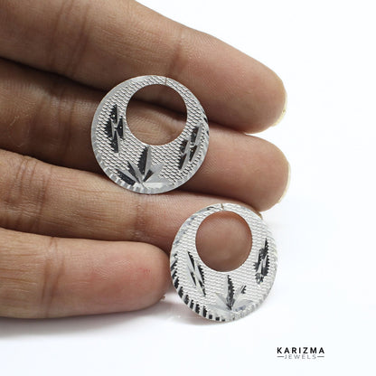 Real Silver Nattiyan (Nanti) men women earring