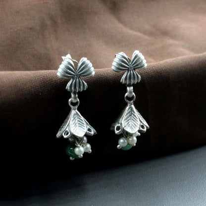 Sterling Silver Pearl Earrings