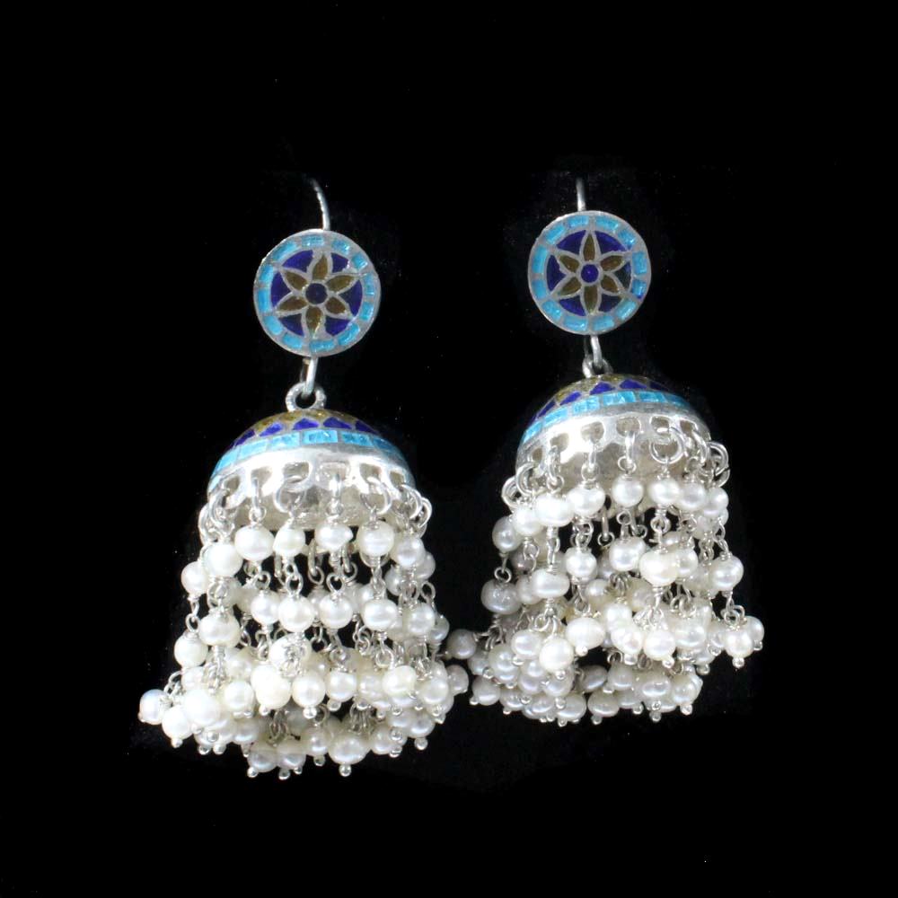 Pure Silver Jhumka For Women