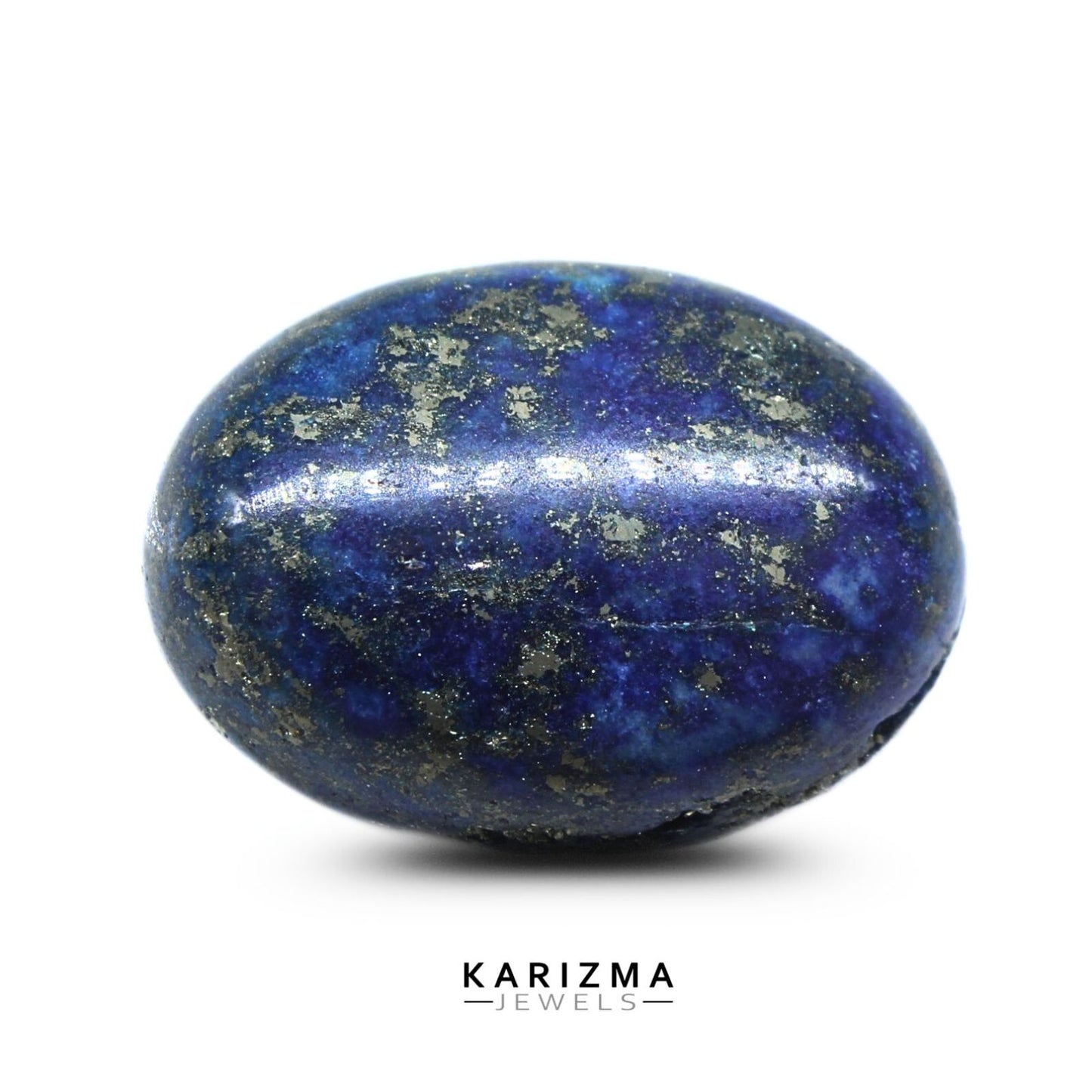14.5Ct Natural Blue Untreated Lapis Lazuli Oval Cabochon Gemstone