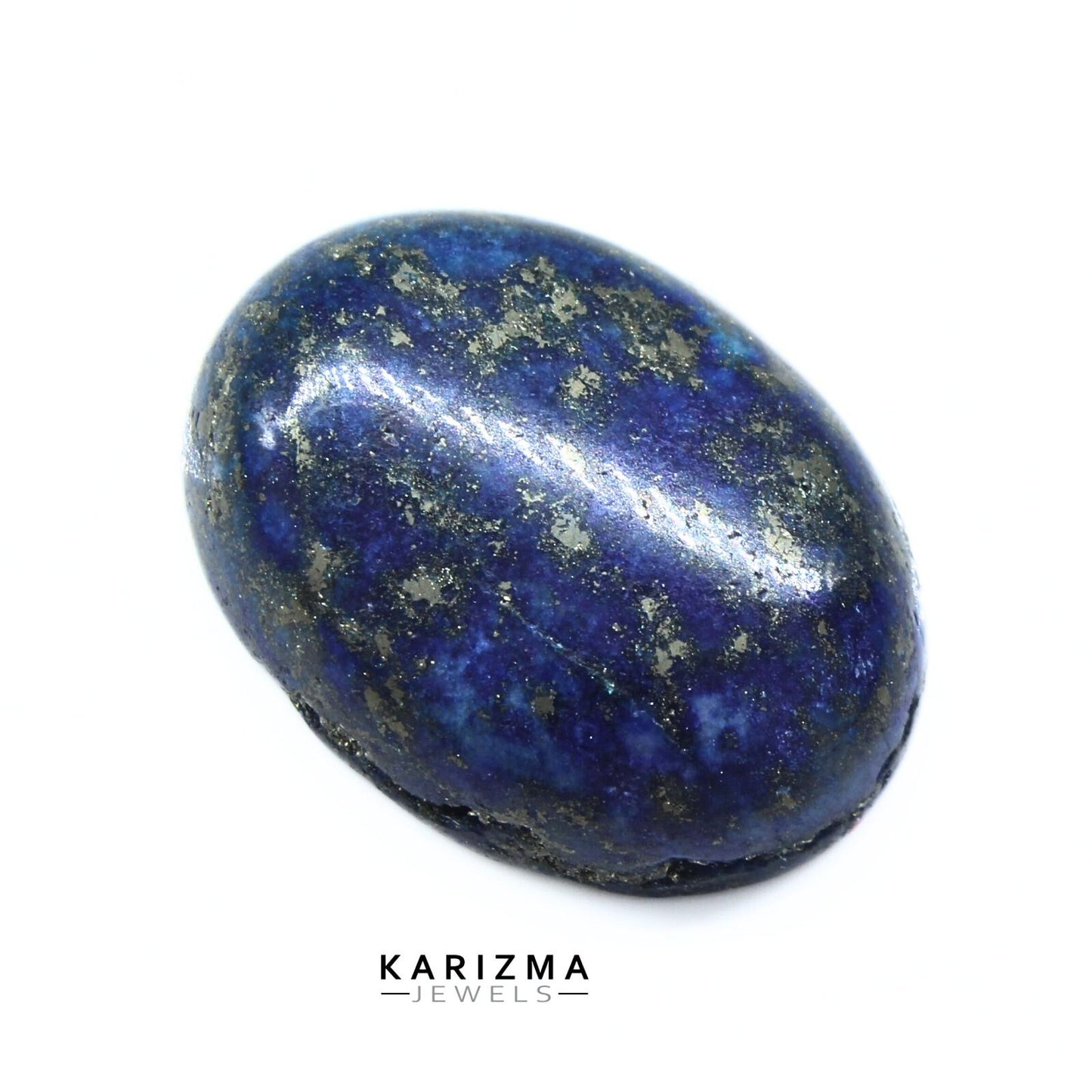 14.5Ct Natural Blue Untreated Lapis Lazuli Oval Cabochon Gemstone