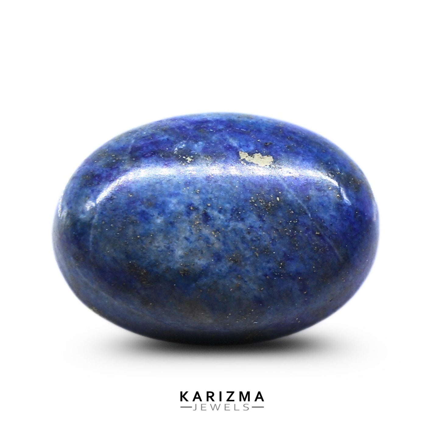 12Ct Natural Blue Untreated Lapis Lazuli Oval Cabochon Gemstone