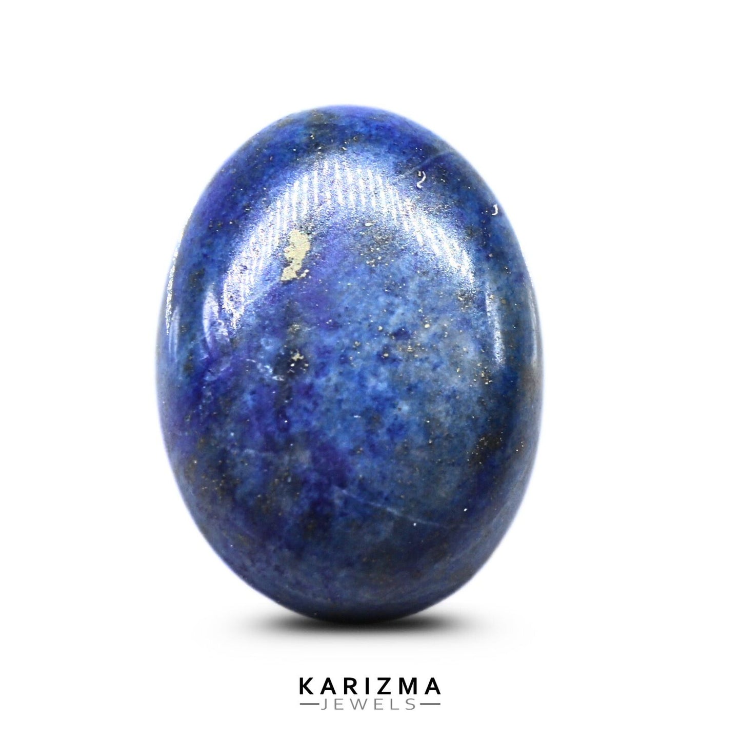 12Ct Natural Blue Untreated Lapis Lazuli Oval Cabochon Gemstone