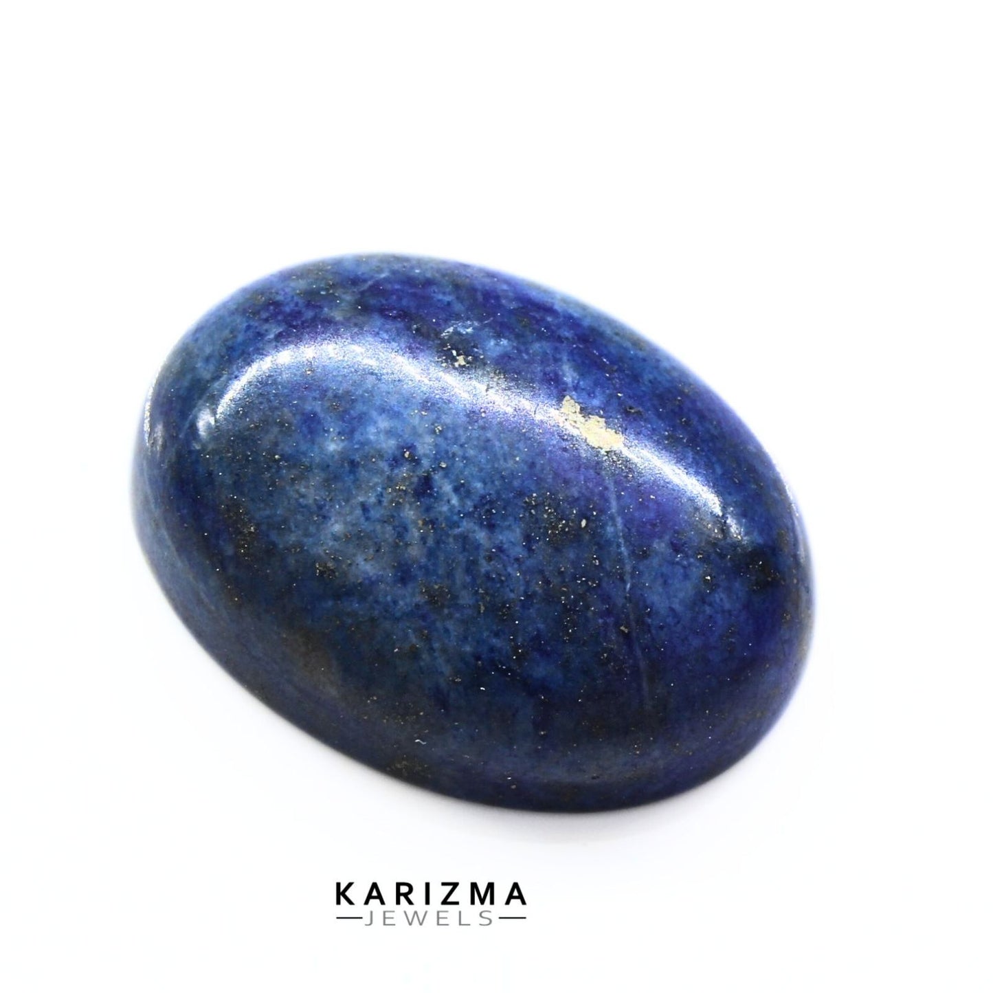 12Ct Natural Blue Untreated Lapis Lazuli Oval Cabochon Gemstone