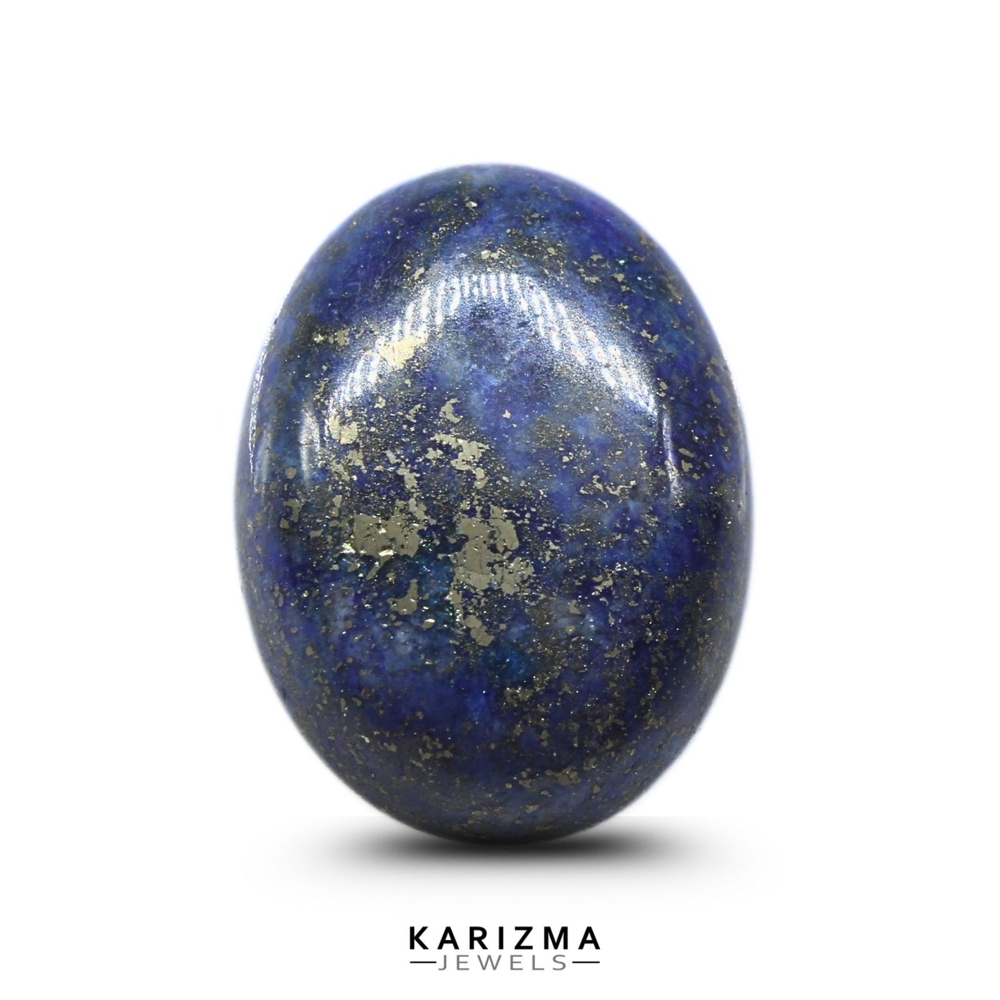 12.9Ct Natural Blue Untreated Lapis Lazuli Oval Cabochon Gemstone
