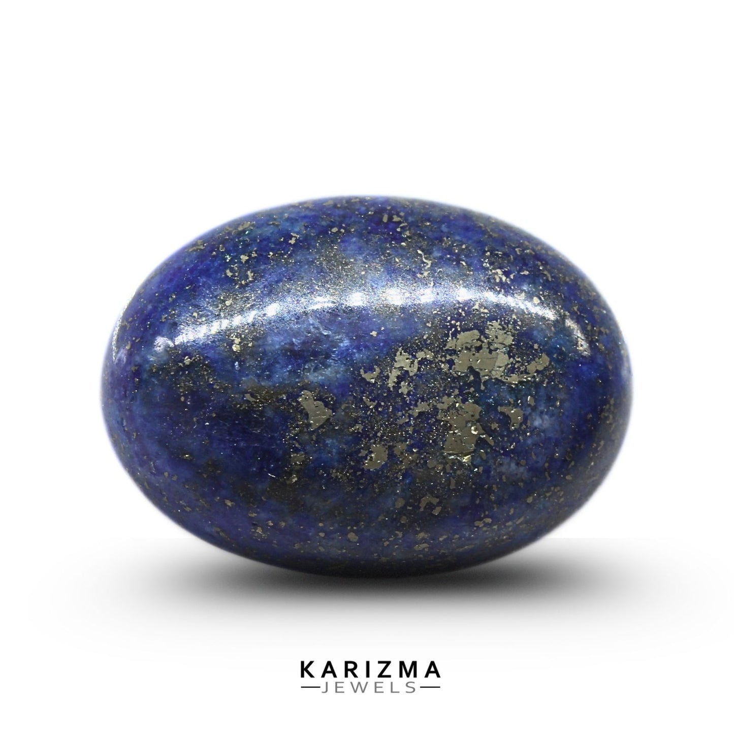 12.9Ct Natural Blue Untreated Lapis Lazuli Oval Cabochon Gemstone