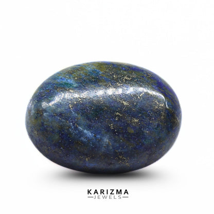 13.3Ct Natural Blue Untreated Lapis Lazuli Oval Cabochon Gemstone