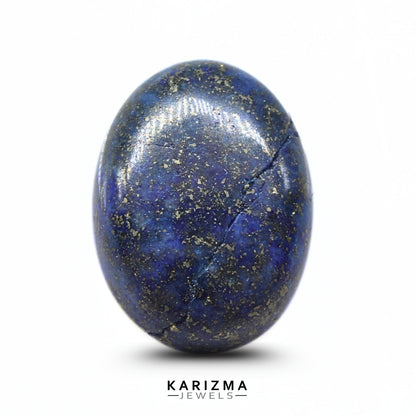 14.5Ct Natural Blue Untreated Lapis Lazuli Oval Cabochon Gemstone