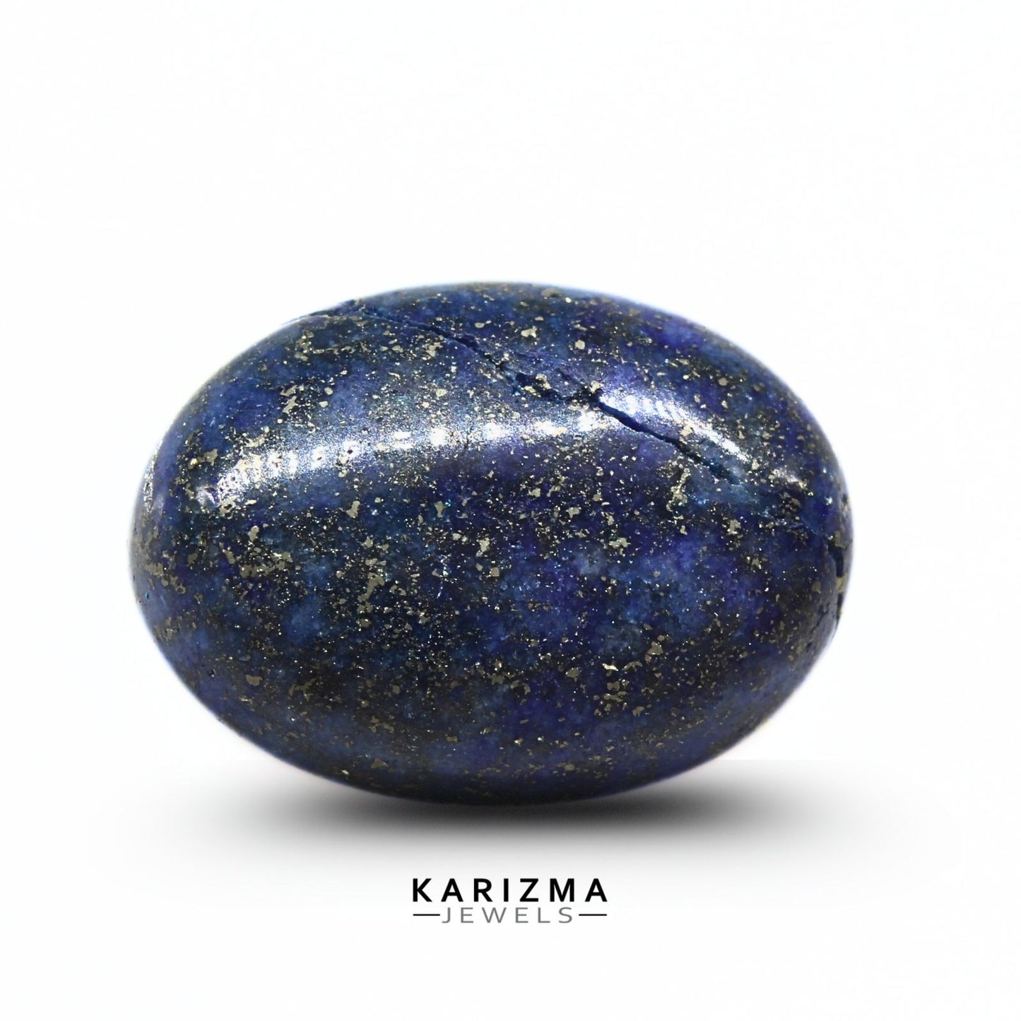 14.5Ct Natural Blue Untreated Lapis Lazuli Oval Cabochon Gemstone