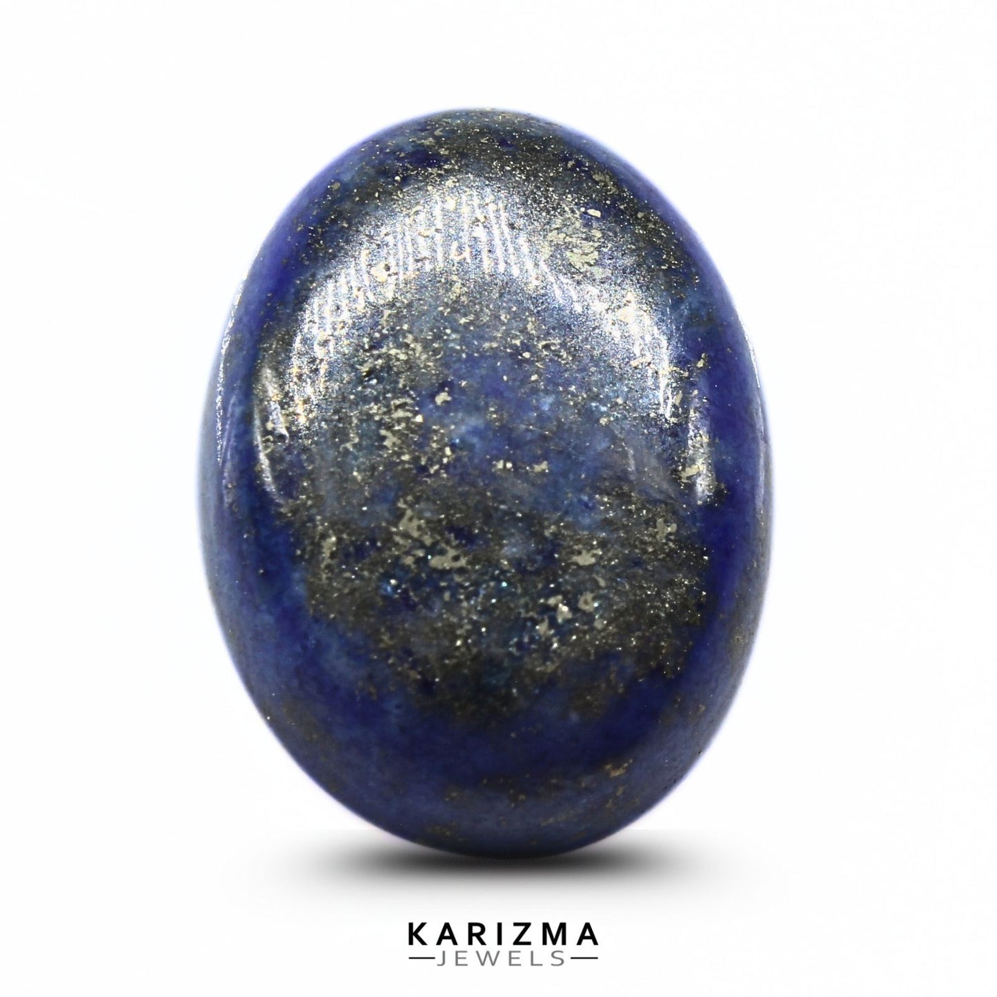 12.8Ct Natural Blue Untreated Lapis Lazuli Oval Cabochon Gemstone