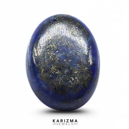 12.8Ct Natural Blue Untreated Lapis Lazuli Oval Cabochon Gemstone