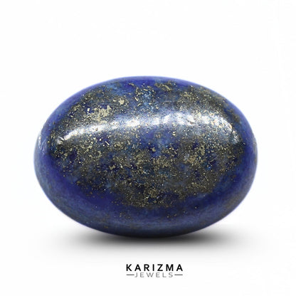 12.8Ct Natural Blue Untreated Lapis Lazuli Oval Cabochon Gemstone