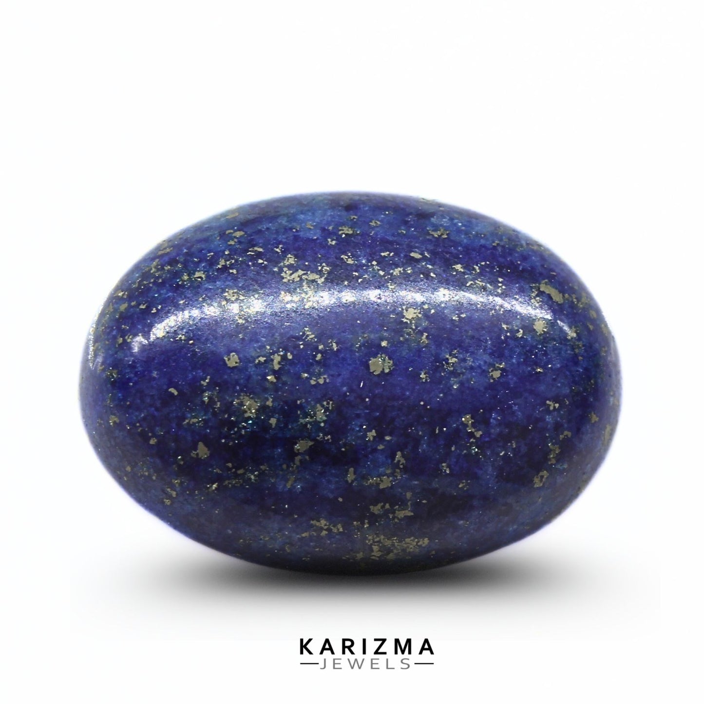12.3Ct Natural Blue Untreated Lapis Lazuli Oval Cabochon Gemstone
