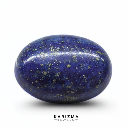 12.3Ct Natural Blue Untreated Lapis Lazuli Oval Cabochon Gemstone