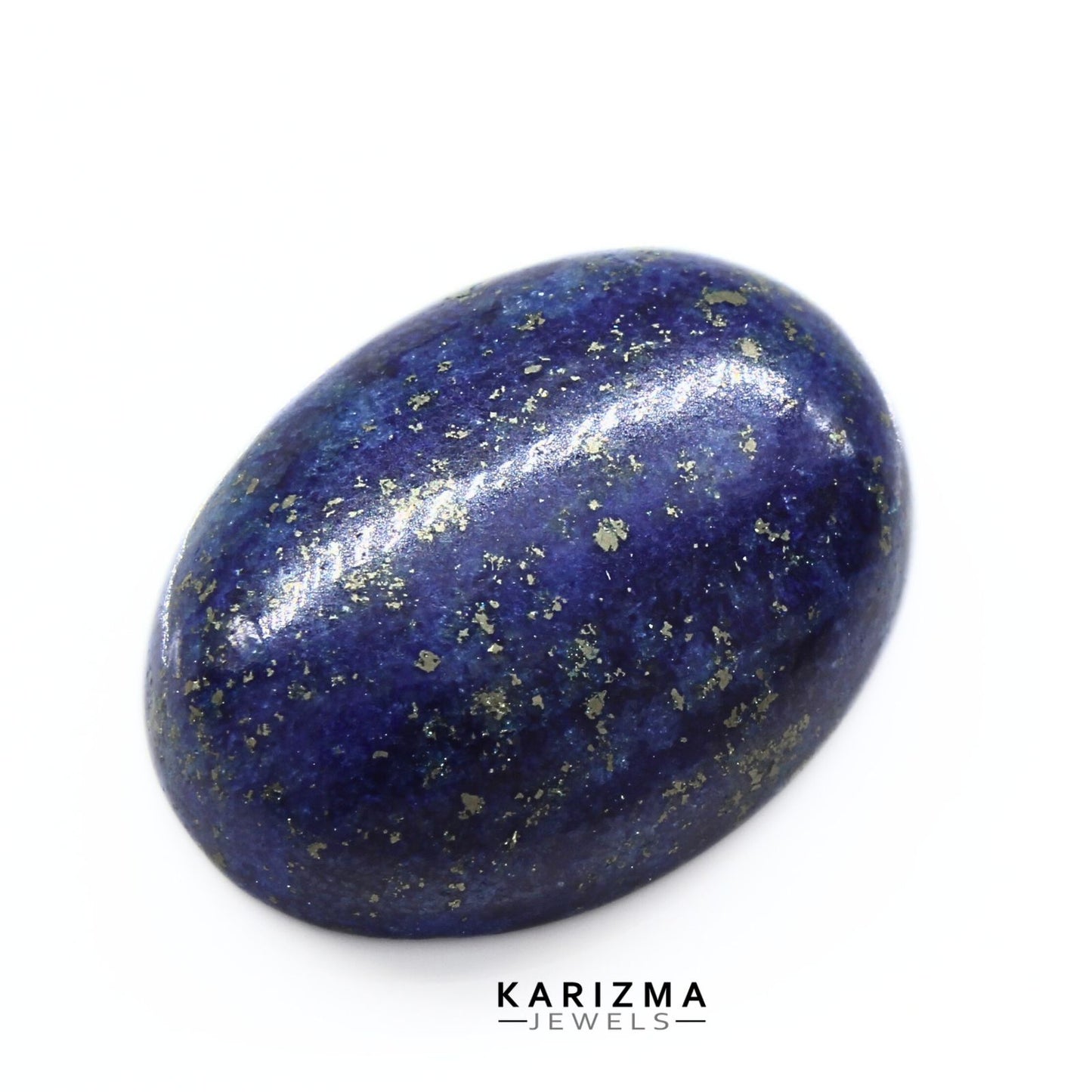 12.3Ct Natural Blue Untreated Lapis Lazuli Oval Cabochon Gemstone