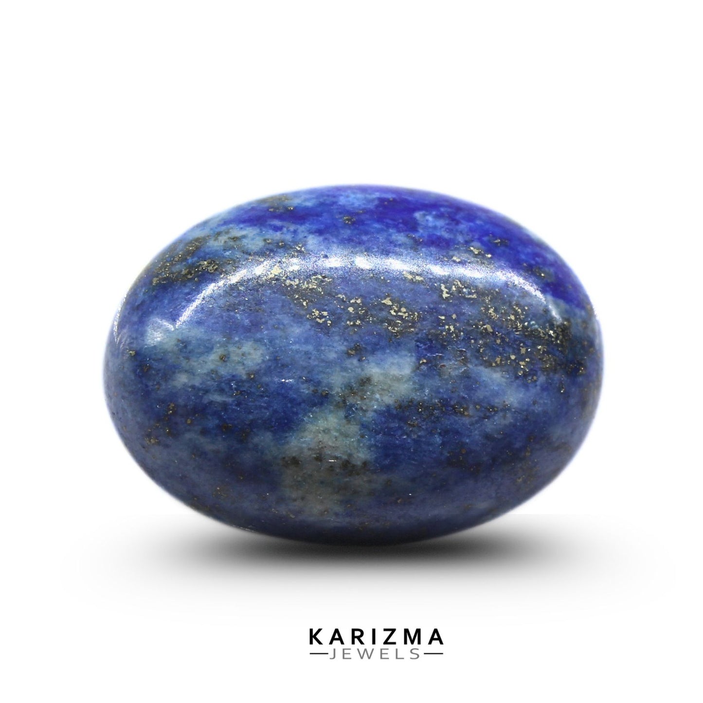 13.3Ct Natural Blue Untreated Lapis Lazuli Oval Cabochon Gemstone