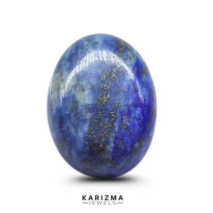 13.3Ct Natural Blue Untreated Lapis Lazuli Oval Cabochon Gemstone