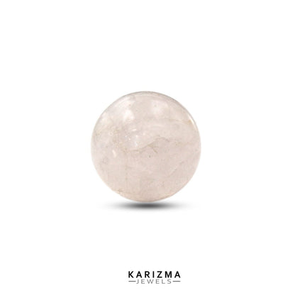 36.85Ct Rose Quartz Gemstone Crystal Sphere Healing Ball.