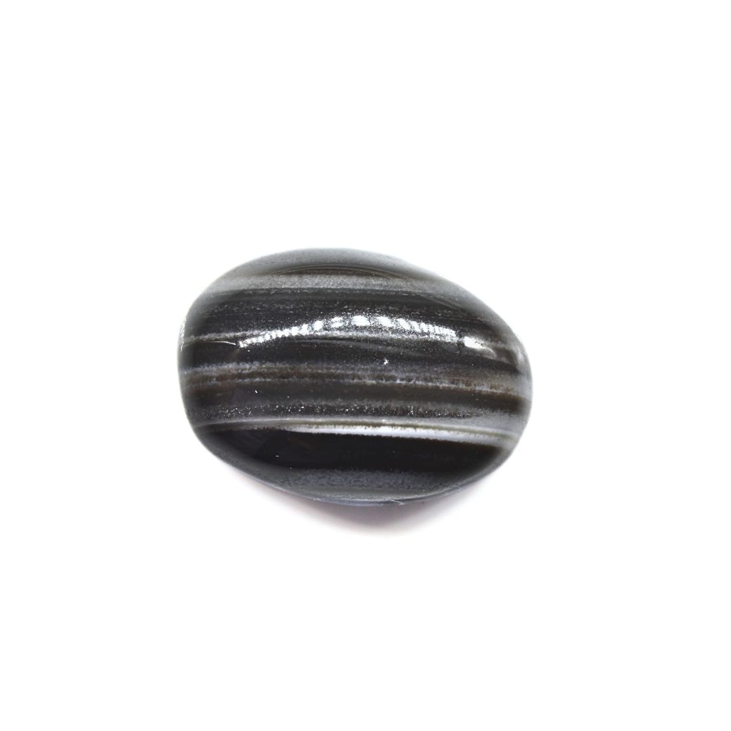 8.35Ct Natural Grey Sulemani Hakik Oval Gemstone