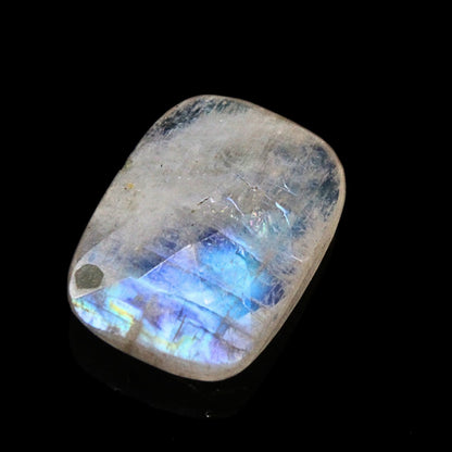 5.1Ct Natural Rainbow Moonstone Cushion Cut Gemstone