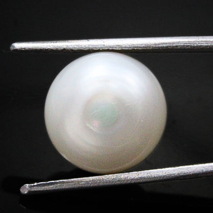 8.9Ct Natural Gemstone Real White Pearl for Moon