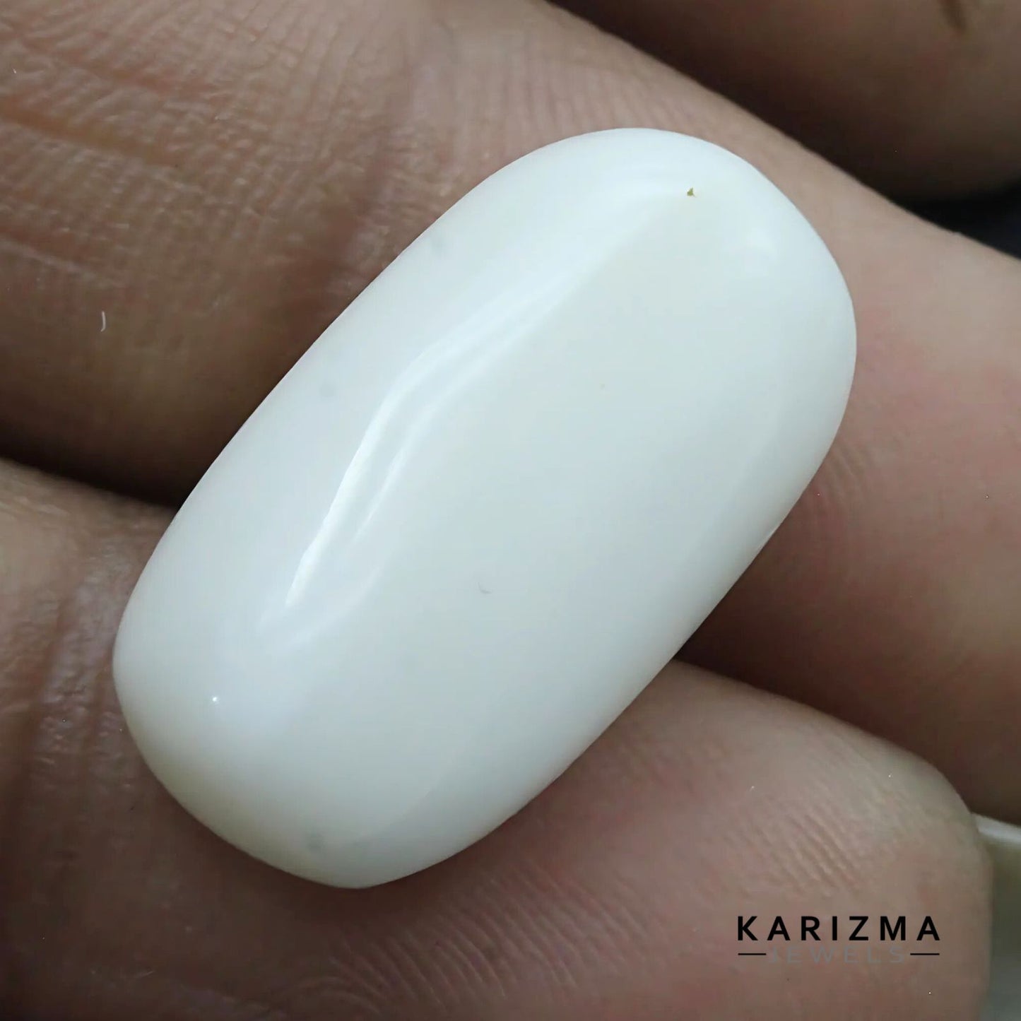 12.2Ct Natural White Coral Moonga Astrology Rashi Gemstone