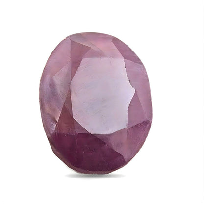 5.2Ct Natural Purplish Red Ruby (Manik) Oval Gemstone