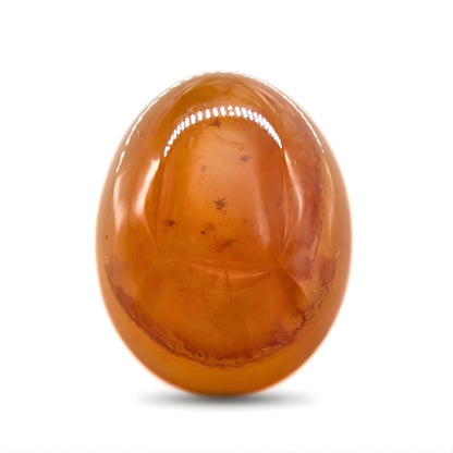 12.1Ct Natural Orange Agate (Hakik) Oval Gemstone