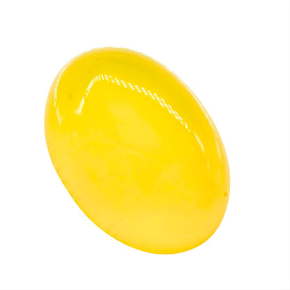 12Ct Natural Yellow Agate (Hakik) Oval Gemstone