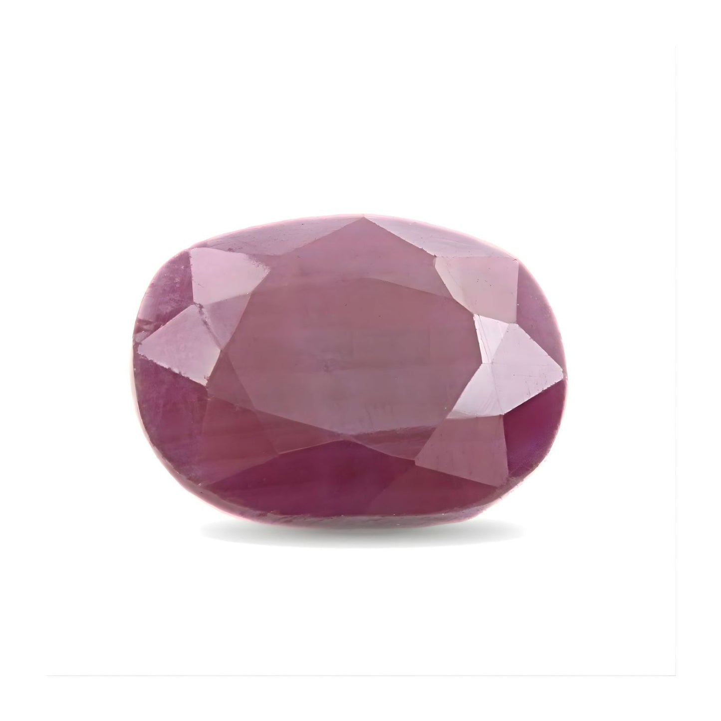 3.2Ct Natural Purplish Red Ruby (Manik) cushion Gemstone