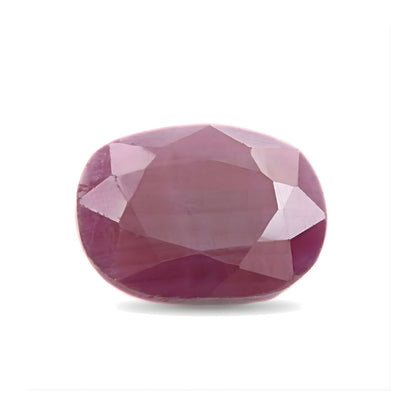 3.2Ct Natural Purplish Red Ruby (Manik) cushion Gemstone