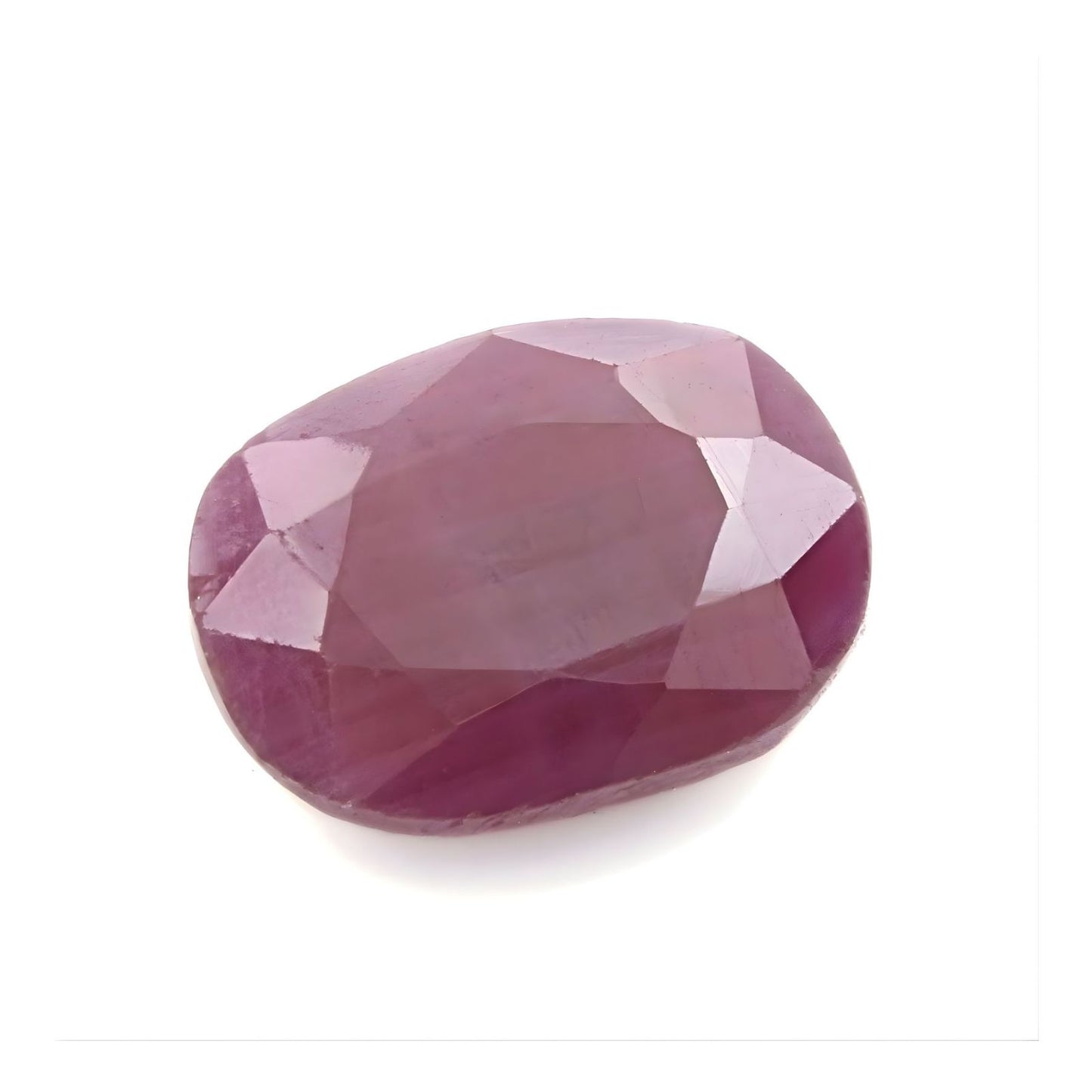 3.2Ct Natural Purplish Red Ruby (Manik) cushion Gemstone