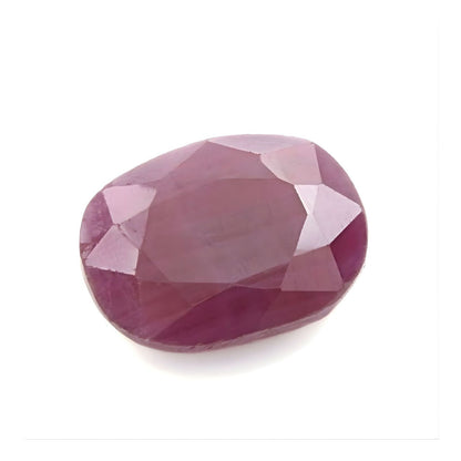 3.2Ct Natural Purplish Red Ruby (Manik) cushion Gemstone
