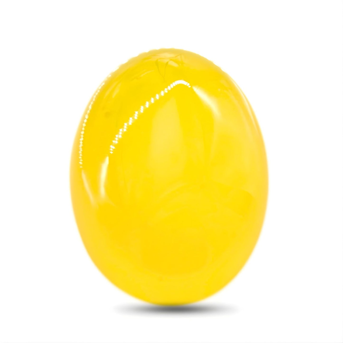 12.6Ct Natural Yellow Agate (Hakik) Oval Gemstone