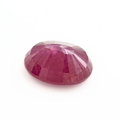 2Ct Natural Purplish Red Ruby (Manik) Oval Gemstone
