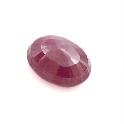 2.4Ct Natural Purplish Red Ruby (Manik) Oval Gemstone