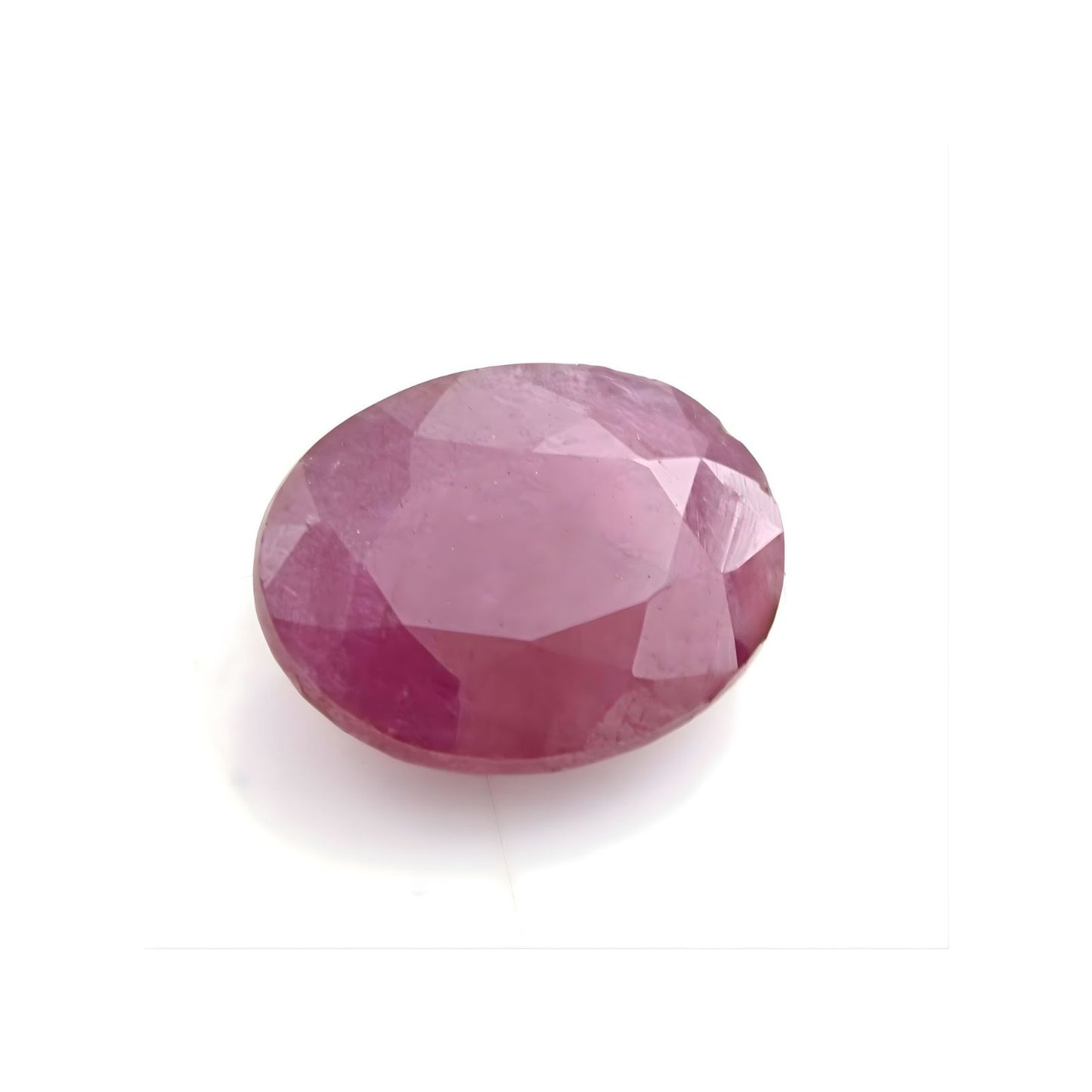 2.4Ct Natural Purplish Red Ruby (Manik) Oval Gemstone