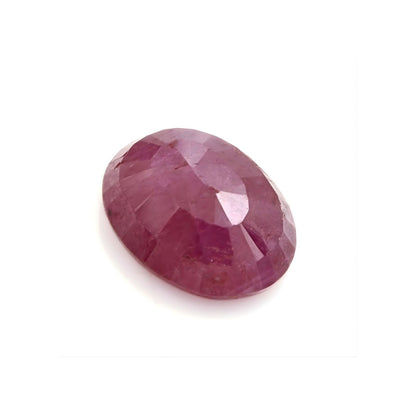 2.4Ct Natural Purplish Red Ruby (Manik) Oval Gemstone