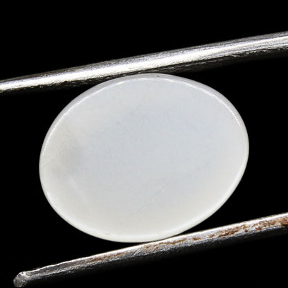 5.2Ct Natural Cloudy white Moonstone Oval Rashi Gemstone