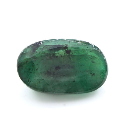5.5Ct Natural Green Emerald (Panna) Oval Cut Gemstone